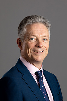 Portrait of Louis Hall, Chief Executive Officer