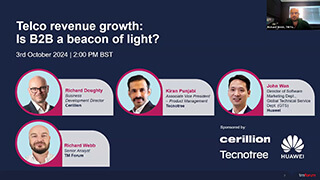 Telco revenue growth webinar - promo image