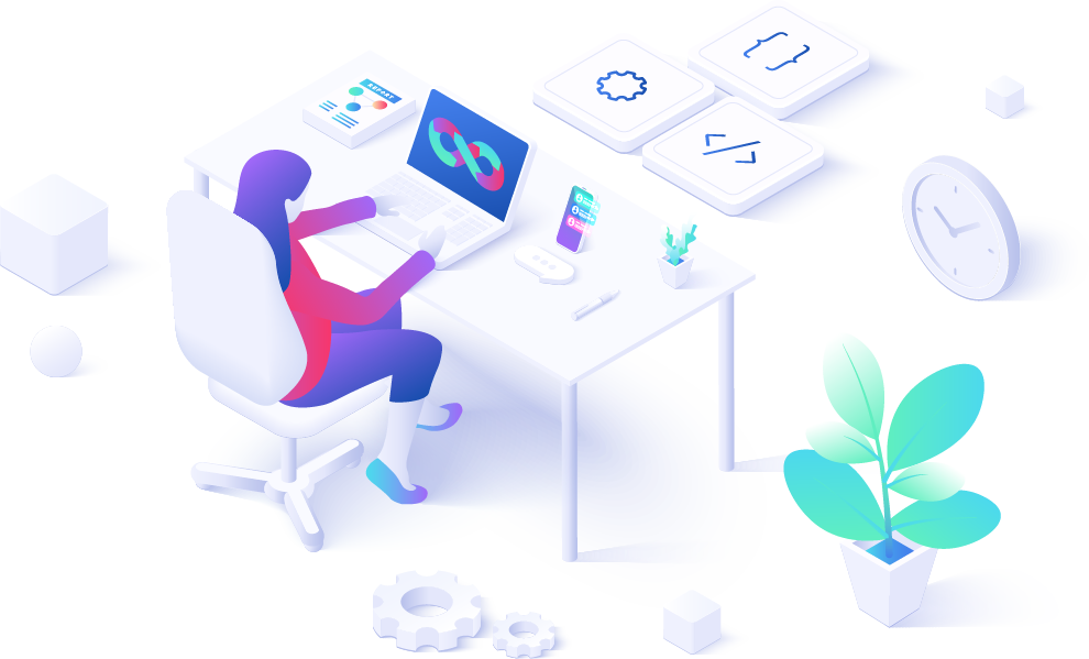 Hi-tech concept diagram