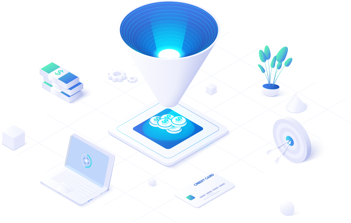 Hi-tech concept diagram